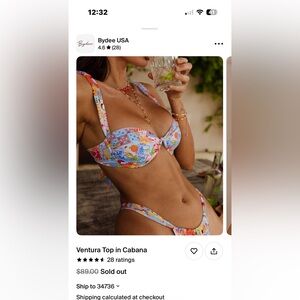 Brand new set ! Small top medium bottoms